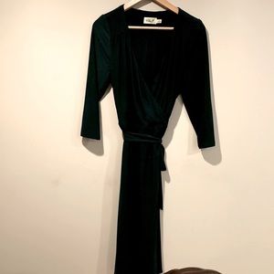 Eliza J Faux Wrap Dress